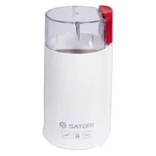 Електрична кавомолка ножового типу SATORI SG-1802-RD 180Вт Кавомолка для кави та спецій Біла