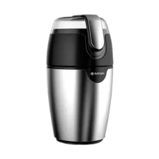 Електрична кавомолка ножового типу SATORI SG-2510-SL 250Вт Кавомолка з корпусом із нержавіючої сталі