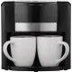 Кавомашина для приготування кави Coffee Machine 500 Вт 300 мл Кавоварка крапельного типу на 2 чашки