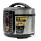 Мультиварка електрична Rotex REPC73-B 900W Скороварка багатофункціональна із системою захисту від перегріву