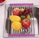 Сушарка для посуду на кухонну раковину Wash Basin Dryer 47x23 см Рожева
