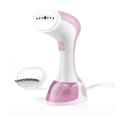 Ручний відпарювач для одягу Handheld Garment Steamer SI-6025 Рожевий Для всіх видів тканини