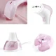 Ручний відпарювач для одягу Handheld Garment Steamer SI-6025 Рожевий Для всіх видів тканини
