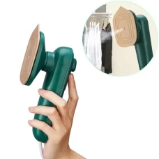 Компактний ручний відпарювач для одягу Mini Dry Iron FZ-688 33Вт Відпарювач для всіх видів тканини Зелений