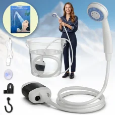 Портативний акумуляторний похідний душ із насосом Gotel Q16H OUTDOOR SHOWER