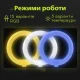 Світлодіодна кільцева лампа 56 см 3D RGB з посиленим штативом на 2,1 м Двостороння кольорова LED лампа