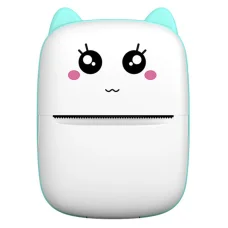 Портативний термопринтер без заливки чорнила BAMBI CAT Mini Printer Міні принтер для фотографій