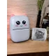 Міні принтер для фотографій та етикеток CAT Mini Printer Дитячий термопринтер без чорнила