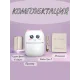 Міні принтер для фотографій та етикеток CAT Mini Printer Дитячий термопринтер без чорнила