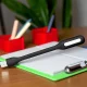 Портативний USB LED ліхтарик гнучкий для ноутбука та ПК Чорний