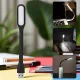 Портативний USB LED ліхтарик гнучкий для ноутбука та ПК Чорний