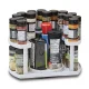 Органайзер Spice Spinner Two для зберігання до 40 спецій і приправ Спецівниця Tiered Spice Organizer НФ-00007069