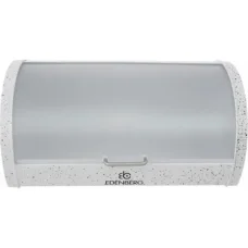 Хлібниця EDENBERG EB-104 - 11609 з відкидною кришкою Хлібниця з нержавіючої сталі білого кольору