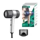 Компактний фен для укладання волосся KEMEI KM-8016 Фен для волосся на 1800 Вт Сірий