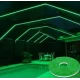 Стрічка силіконова LED NEON 5M Green Світлодіодна смуга зелена 12V-220V