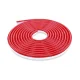 Стрічка силіконова LED NEON 5M RED Світлодіодна смуга червона 12V-220V