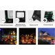 Вуличний прожектор RGB SMART LED 15W з Bluetooth для зовнішнього освітлення Світлодіодний прожектор з віддаленим керуванням