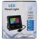 Вуличний прожектор RGB SMART LED 15W з Bluetooth для зовнішнього освітлення Світлодіодний прожектор з віддаленим керуванням