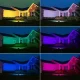 Вуличний прожектор RGB SMART LED 25W з Bluetooth для зовнішнього освітлення Світлодіодний прожектор з віддаленим керуванням