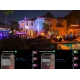 Вуличний прожектор RGB SMART LED 25W з Bluetooth для зовнішнього освітлення Світлодіодний прожектор з віддаленим керуванням