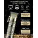 Професійний набір для стрижки волосся 2 в 1 VGR V-670 Машинка та триммер з насадками