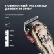 Акумуляторна машинка з черепом для стрижки волосся KEMEI KM-2618 Машинка для стрижки та окантування бороди