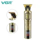 Акумуляторна машинка для стрижки волосся з дисплеєм VGR V-073 Тример для стрижки бороди та вусів