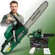 Ланцюгова бензопила 45см із системою Smart Start 6500W KRAFFTEC