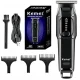 Акумуляторна машинка для стрижки волосся Kemei KM-659​​​​​​​ Тример для стрижки бороди та вусів