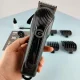 Акумуляторна машинка для стрижки волосся Geemy GM-6723 Машинка для стрижки та окантування бороди