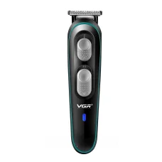 Акумуляторна машинка для стрижки волосся з дисплеєм VGR V-055 Машинка для стрижки та окантування бороди