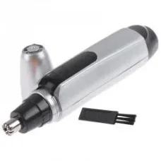 Тример для носа та вух NOSE & EAR TRIMMER BAY-656 Тример на батарейках Сірий