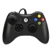 Джойстик дротовий ігровий для приставки Xbox 360 та PC Геймпад ігровий Чорний