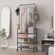Підлогова вішалка 178х60х26 см для одягу на коліщатках Clothes Rack Up