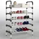 Підлогова полиця для взуття на 5 полиць 54х28х105 см New shoe rack Полиця-підставка для взуття