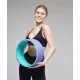Колесо для занять йоги EasyFit TPE 33 см MS 1842 Спортивний обруч для фітнес-тренувань