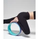 Колесо для занять йоги EasyFit TPE 33 см MS 1842 Спортивний обруч для фітнес-тренувань