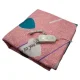 Електричне простирадло Electric Blanket 150х120 см Простирадло з підігрівом рожевого кольору із сердечками