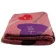 Електричне простирадло Electric Blanket 150х120 см Простирадло з підігрівом рожевого кольору із сердечками