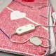 Електричне простирадло Electric Blanket 150х120 см Простирадло з підігрівом рожевого кольору із сердечками