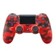 Геймпад для приставки з Bluetooth Dual Shock 4 Wireless RD-00-26 Червоний камуфляж Бездротовий геймпад