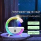 Антигравітаційний зволожувач повітря з підсвічуванням 350 мл Білий Зволожувач з крапельним ефектом води
