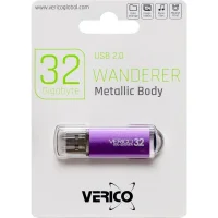 Флешка для зберігання інформації Verico USB 32Gb Wanderer Purple 600708 Фіолетовий