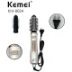Компактний фен-щітка для сушіння та укладання волосся Kemei KM-8024 800W Фен-стайлер з 2 насадками