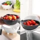Тертка-овочерізка ручна 9 в 1 з контейнером та друшляком Rotate Vegetable Slicer Тертка для овочів з контейнером