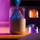 Ультразвуковий зволожувач повітря у стилі вулкана LAMP JSQ-1 280 мл Аромадіфузор-нічник для дому