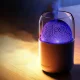 Ультразвуковий зволожувач повітря у стилі вулкана LAMP JSQ-2 280 мл Аромадіфузор-нічник для дому