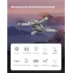 Квадрокоптер WiFi дрон S89 PRO з HD камерою та дальністю до 100 м Чорний Квадрокоптер на радіокеруванні
