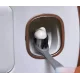 Органайзер підставка для зубних щіток і дозатор пасти TOOTHBRUSH HOLDER XL-716 з висувною шухлядою і склянками
