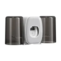 Органайзер для зубних щіток і пасти TOOTHBRUSH HOLDER XL-717 з дозатором і склянками